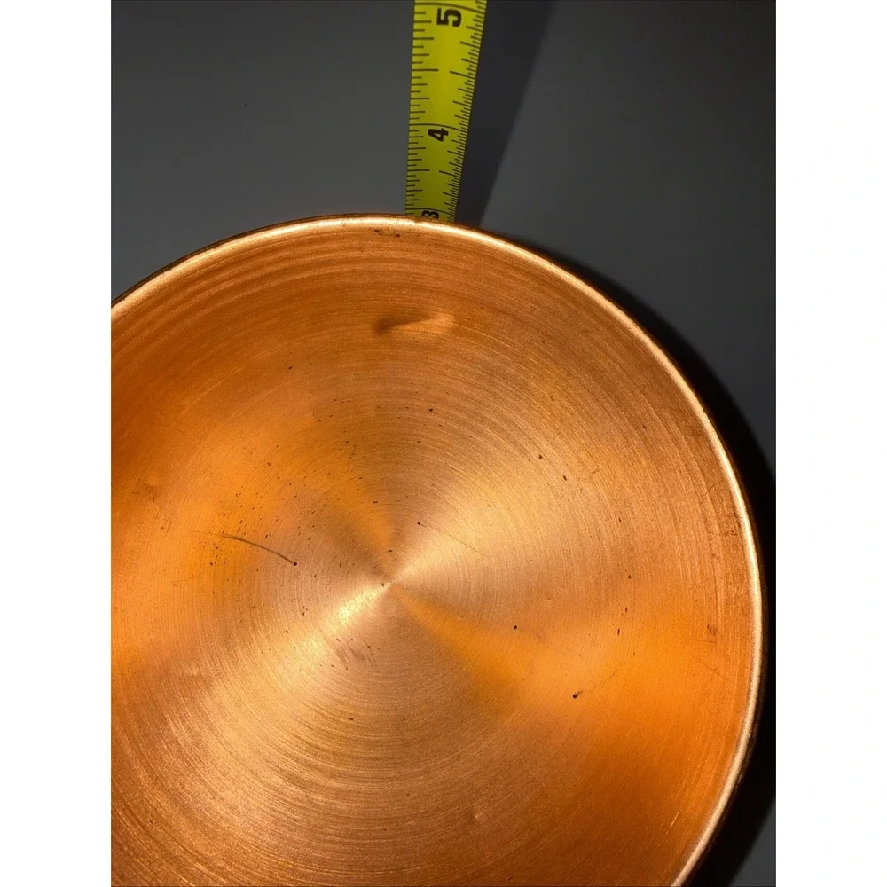 Vintage Copper Mixing Bowl 6